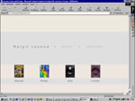 Web-Layout Leonow Kunst & Design